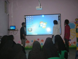 Training session for teachers