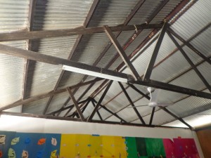 Ceiting works of classrooms